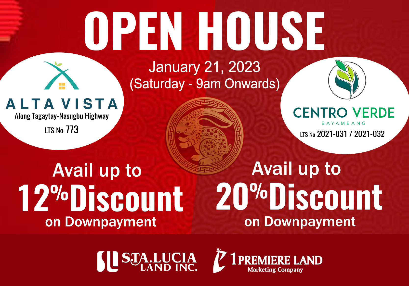 LUNAR NEW YEAR OPEN HOUSE