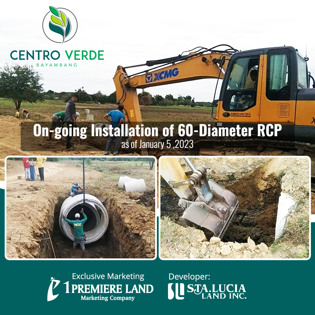 CENTRO VERDE BAYAMBANG 60 Inches RCP INSTALLATION