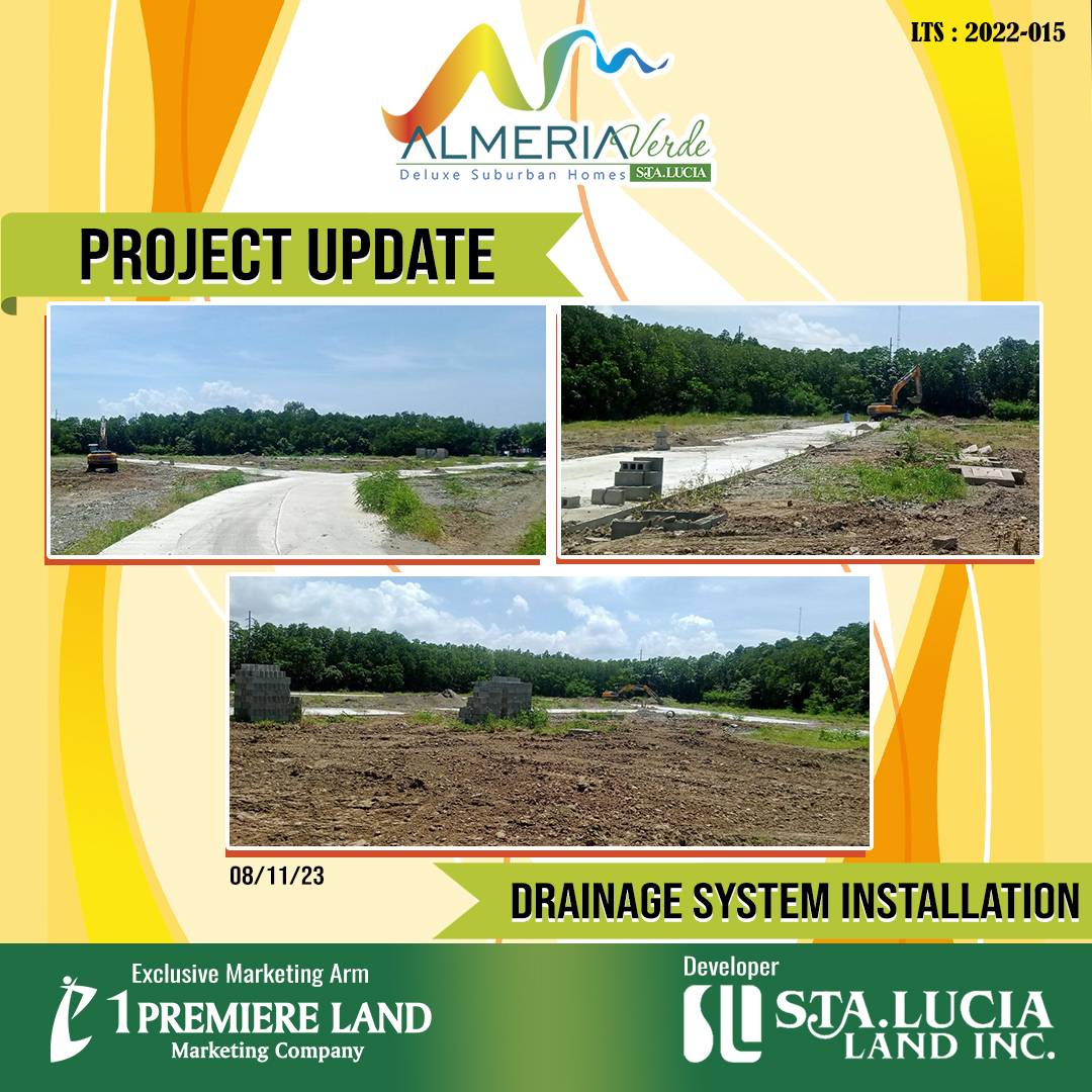 project update drainage